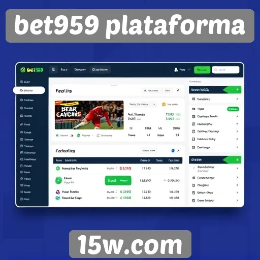 Análise da interface do usuário da bet959 plataforma